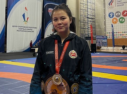 Валерия Карамчакова. Фото пресс-службы ХГУ им. Н.Ф.Катанова